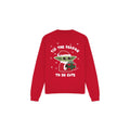Red - Front - Star Wars: The Mandalorian Unisex Adult Tis The Christmas Season Grogu Sweatshirt