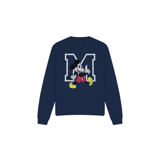 Navy - Front - Disney Unisex Adult Mickey Mouse Classic Walk Sweatshirt