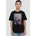 Black - Back - Marvel Childrens-Kids X-Men Sabretooth Dogs T-Shirt