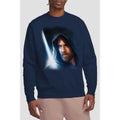 Navy - Back - Star Wars Unisex Adult Obi Wan Kenobi Poster Sweatshirt