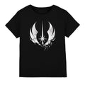 Black - Front - Star Wars Childrens-Kids Jedi Obi Wan Kenobi Shattered T-Shirt