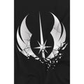 Black - Lifestyle - Star Wars Childrens-Kids Jedi Obi Wan Kenobi Shattered T-Shirt