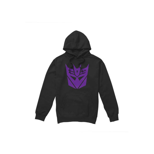 Black - Front - Transformers Mens Decepticon Hoodie