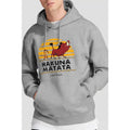 Sport Heather - Lifestyle - The Lion King Mens Hakuna Matata Pumbaa Timon Hoodie