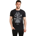 Black - Side - Star Wars Mens Millennium Falcon T-Shirt