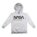 Grey - Front - NASA Boys National Aeronautics Hoodie