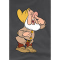 Charcoal - Side - Snow White And The Seven Dwarfs Childrens-Kids Sneezy T-Shirt