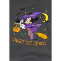 Charcoal - Side - Disney Childrens-Kids Spooky Witch Minnie Mouse T-Shirt