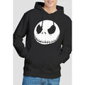 Black - Lifestyle - The Nightmare Before Christmas Mens Jack Face Hoodie