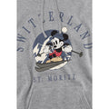 Sport Heather - Side - Disney Mens Switzerland Mickey Mouse Hoodie