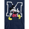 Navy - Side - Disney Mens Mickey Mouse Classic Walk Hoodie