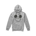Sport Heather - Front - Disney Mens Best Dad Ever Mickey Mouse Hoodie