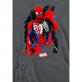 Charcoal - Side - Spider-Man Mens Symbiote Hoodie