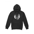 Black - Front - Star Wars Mens Jedi Obi Wan Kenobi Shattered Hoodie