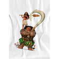 White - Side - Moana Childrens-Kids Maui Moana Stacked T-Shirt