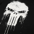 Black - Side - The Punisher Mens Skull T-Shirt