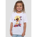 White - Lifestyle - Moana Childrens-Kids Heart Sunset T-Shirt