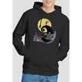 Black - Lifestyle - The Nightmare Before Christmas Mens Moon Silhouette Hoodie