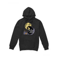 Black - Front - The Nightmare Before Christmas Mens Moon Silhouette Hoodie