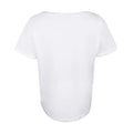 White - Back - NASA Womens-Ladies Rainbow Cotton T-Shirt