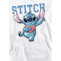 White - Lifestyle - Lilo & Stitch Mens Clutching Hearts Hoodie