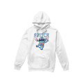 White - Front - Lilo & Stitch Mens Clutching Hearts Hoodie