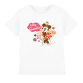 White - Front - Disney Childrens-Kids Hey Sweetie! Minnie Mouse Vintage Valentine`s Day T-Shirt