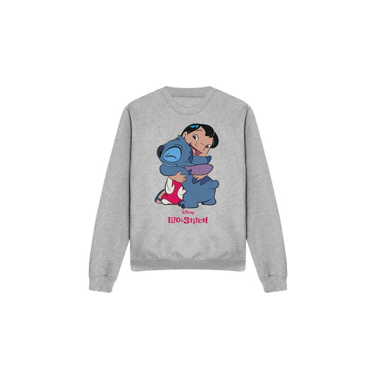 Sport Heather - Front - Lilo & Stitch Unisex Adult 90s Hug Sweatshirt