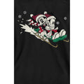 Black - Lifestyle - Disney Unisex Adult Sledding For Christmas Mickey & Minnie Mouse Sweatshirt