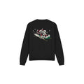 Black - Front - Disney Unisex Adult Sledding For Christmas Mickey & Minnie Mouse Sweatshirt