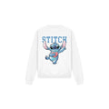 White - Front - Lilo & Stitch Unisex Adult Clutching Hearts Sweatshirt