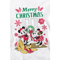 White - Lifestyle - Disney Unisex Adult Mickey & Minnie Mouse Wreath Christmas Sweatshirt
