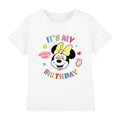 White - Front - Disney Childrens-Kids It´s My Birthday Minnie Mouse T-Shirt