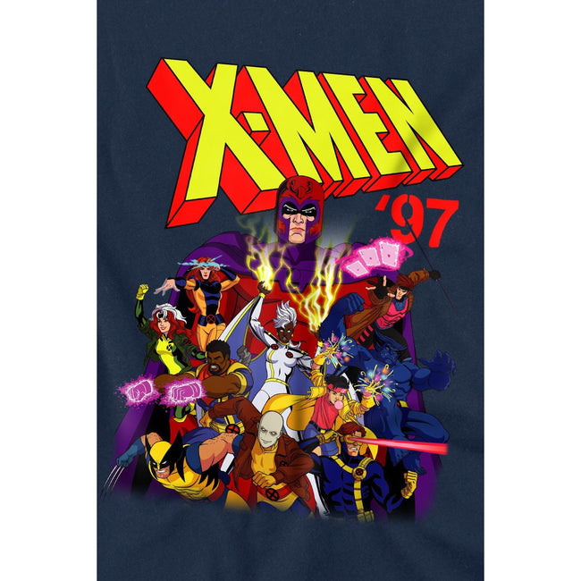 Navy - Lifestyle - Marvel Childrens-Kids X-Men 97 Comic T-Shirt