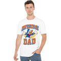 White - Lifestyle - Disney Mens Awesome Dad Donald Duck T-Shirt