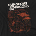 Black - Lifestyle - Dungeons & Dragons Mens Sketch T-Shirt