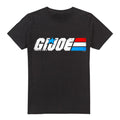 Black - Front - G.I. Joe Mens Logo T-Shirt
