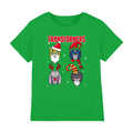 Kelly Green - Front - Transformers Childrens-Kids Robot T-Shirt