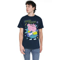 Navy - Lifestyle - Peppa Pig Mens Disco Daddy T-Shirt