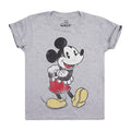 Sports Grey - Front - Disney Boys Mickey Mouse Vintage T-Shirt