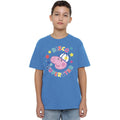 Turquoise - Lifestyle - Peppa Pig Childrens-Kids Superstar George Pig Disco T-Shirt