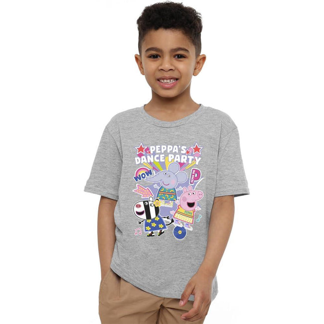 Sport Heather - Lifestyle - Peppa Pig Childrens-Kids Dance Party T-Shirt