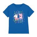 Royal Blue - Front - Peppa Pig Childrens-Kids Skate Squad Suzy Sheep T-Shirt