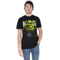 Black - Lifestyle - Shrek Mens Ogre Mugshot T-Shirt