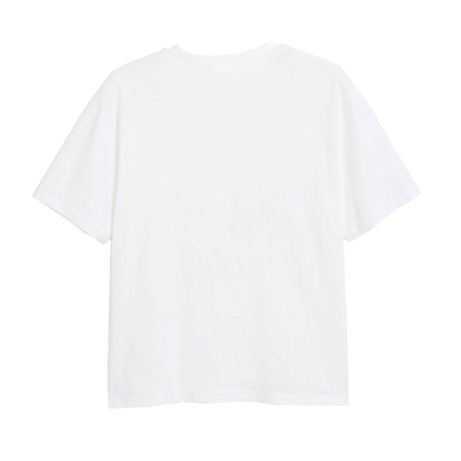 White - Back - Peppa Pig Childrens-Kids Fun Friends Outline T-Shirt