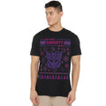 Black - Side - Transformers Mens Decepticons Naughty List Christmas Jumper T-Shirt