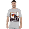Sport Heather - Side - Star Wars Mens Darth Vader Piano T-Shirt