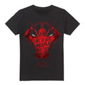 Black - Front - Deadpool & Wolverine Mens Give The People Deadpool T-Shirt