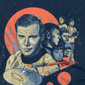 Navy - Side - Star Trek Mens Poster T-Shirt