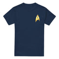 Navy - Front - Star Trek: Discovery Mens Command Badge T-Shirt